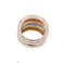 18 Karat Rose Gold, White Gold, Yellow Gold & Diamond Ring 3