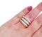 18 Karat Rose Gold, White Gold, Yellow Gold & Diamond Ring 5