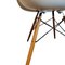 Silla DAW de plástico con tapicería de asiento en naranja oxidado de Eames para Vitra, Imagen 7