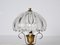 Mid-Century Murano Glass and Brass Table Lamp by Carlo Scarpa, Italy, 1940s 4