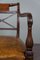 Antique English Mahogany Office Chair 9