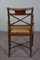 Antique English Mahogany Office Chair 4