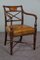 Antique English Mahogany Office Chair 6