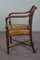 Antique English Mahogany Office Chair, Image 5