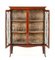 Antique Sheraton Display Cabinet with Mahogany Inlay, 1890s 7