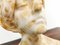 Alabaster & Marble Womans Head and Shoulders Bust, 1890s 6