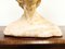 Alabaster & Marble Womans Head and Shoulders Bust, 1890s 5