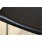 Wing Ottoman in Black Leather from Hans Wegner 5
