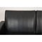 GE-34/2 2-Seat Sofa in Patinated Black Leather by Hans Wegner for Getama, 1980s, Image 4