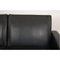 GE-34/2 2-Seat Sofa in Patinated Black Leather by Hans Wegner for Getama, 1980s, Image 5