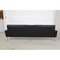 GE-34/3 3-Seat Sofa in Patinated Black Leatherby by Hans Wegner for Getama, 1980s 7