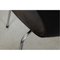 Sedie Seven in pelle nera patinata di Arne Jacobsen per Fritz Hansen, anni '80, set di 5, Immagine 19
