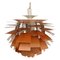 Lampada Carchoke in rame Copper vy Poul Henningsen, anni '60, Immagine 1