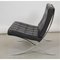 Barcelona Chair in Black Patinated Leather by Ludwig Mies Van Der Rohe 4