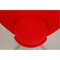 Chaise Heart Rouge en Tissu Rouge par Verner Panton pour Vitra 6