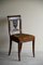 Niederländischer Vintage Stuhl mit Intarsien 6