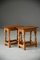 Oak Joint Stools, Set of 2 3