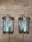 French Gilt Toleware Wall Lights, 1950s, Set of 2 4