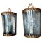 French Gilt Toleware Wall Lights, 1950s, Set of 2, Image 1