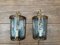 French Gilt Toleware Wall Lights, 1950s, Set of 2 5
