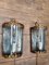 French Gilt Toleware Wall Lights, 1950s, Set of 2 3