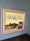 Yellow Skies, 1950s, Oil on Board, Framed, Image 3