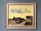Yellow Skies, 1950s, Oil on Board, Framed, Image 1