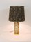 Mid-Century Brass Tube Bubble Glass Table Lamp from Rupert Nikoll, Austria, 1950s 3