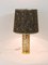 Mid-Century Brass Tube Bubble Glass Table Lamp from Rupert Nikoll, Austria, 1950s, Image 3