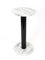 Postmodern White Carrara Marble Flower Stand Pedestal Table, Italy, 1980s 6