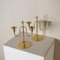 Art Deco Brass Candleholders by Gunner Ander, 1930s, Set of 2 1