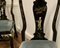 Painted and Lacquered Chinoiserie Dining Chairs, 1950s, Set of 4 8