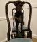 Painted and Lacquered Chinoiserie Dining Chairs, 1950s, Set of 4, Image 7