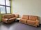 Mid-Century Leather Sectional Corner Sofa from de Sede, Switzerland, Set of 4 5