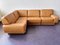 Mid-Century Leather Sectional Corner Sofa from de Sede, Switzerland, Set of 4 1
