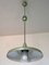 Vintage Green Metal Ceiling Lamp, 1950s 5