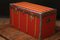 Red Mail Trunk from Breuil, 1920s 6
