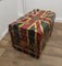 Victorian Painted Union Jack Tin Trunk, 1890s 7