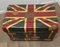 Victorian Painted Union Jack Tin Trunk, 1890s, Image 6