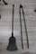 Antique Iron Fireplace Tool Set, Early 19th Century, Set of 6 18