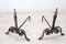 Antique Iron Fireplace Tool Set, Early 19th Century, Set of 6, Image 20