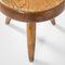 Wooden Berger Stool by Charlotte Perriand for Steph Simon, 1950s 6