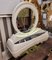 Space Age Style Dressing Table in Lacquered Wood and Fiberglass from DBM, Italy, 1970s, Image 7