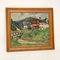 A. Michaelis, Impressionist Landscape, 1937, Oil on Canvas, Framed, Image 2
