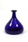 Cobalt Blue Viking Decanter by Ole Winther for Holmegaard Glasswork, 1950s 4