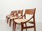 Danish Teak Dining Chairs by Vestervig Eriksen for Tromborg, 1960s, Set of 4 14