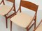 Danish Teak Dining Chairs by Vestervig Eriksen for Tromborg, 1960s, Set of 4 5