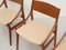 Danish Teak Dining Chairs by Vestervig Eriksen for Tromborg, 1960s, Set of 4, Image 5