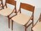 Danish Teak Dining Chairs by Vestervig Eriksen for Tromborg, 1960s, Set of 4, Image 4