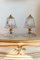 Lampes de Bureau Art Déco en Murano attribuées à Ercole Barovier pour Barovier & Toso, 1930s, Set de 2 1